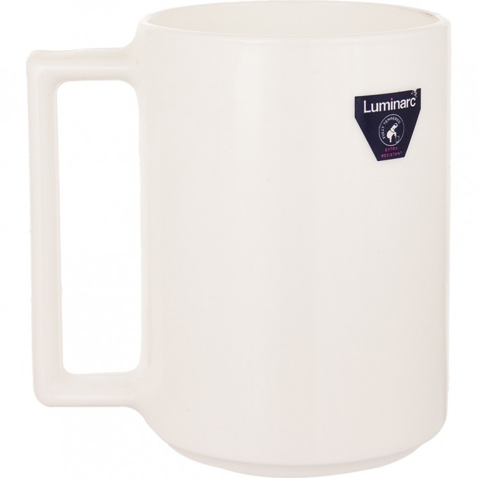 Кружка LUMINARC A LA BONNE белая 380 мл Q9223/6 Кружка LUMINARC A LA BONNE белая 380 мл Q9223/6